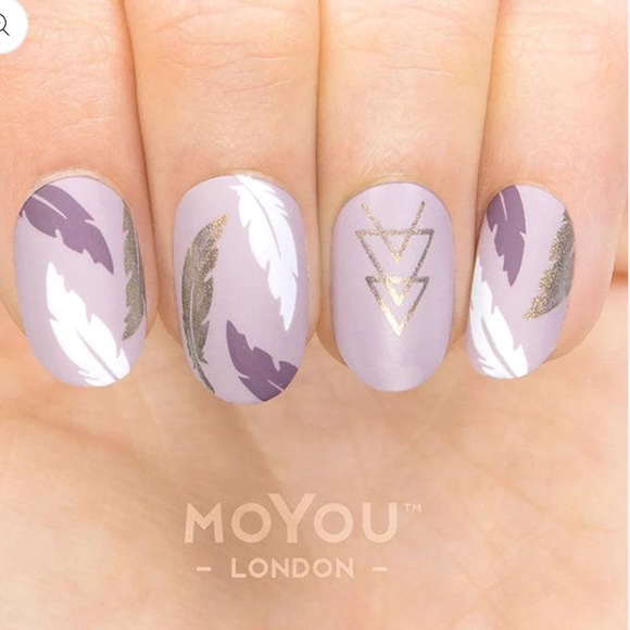 MoYou London nail art stamping plate Henna 07 NWOT - Picture 3 of 4